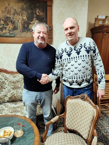 Beseda so spisovateľom Václavom Neuerom